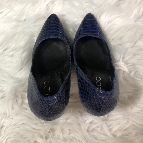 Aldo Leather 3.5 Inch Heels - Picture 5 of 5